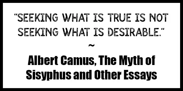 Seeking what religion is true by albert camus
